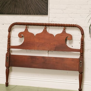 1920’s Antique Bobbin Headboard