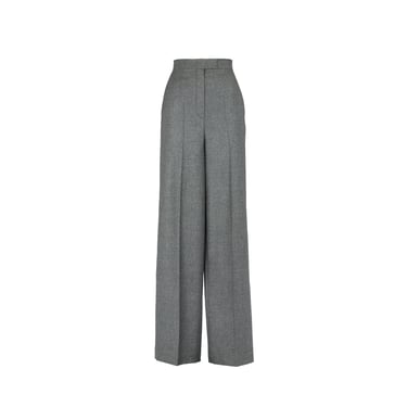 Fendi Wide Leg Wool Pants Women