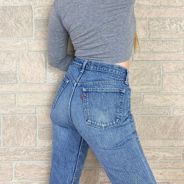 Levi's 501 Pinstriped Vintage Jeans / Size 28 29 