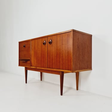 Mid Century Modern German teak sideboard By Musterring international, 1960s 