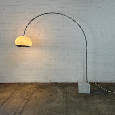 Chrome Arc Floor Lamp 