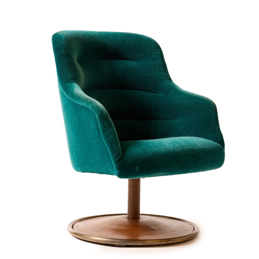 Ward Bennet Executive Swivel Chair by Ward Bennett for Brickel | Wyeth ...