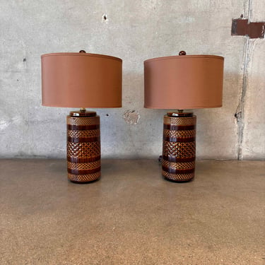 Pair of Mid Century Style Table Lamps