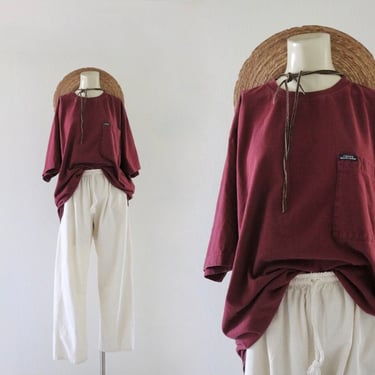 worrrn oversized mulberry tee 