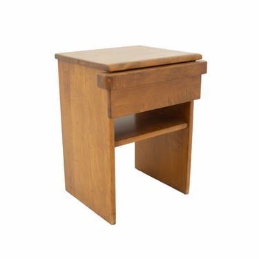Russel Wright for Conant Ball Side End Table Nightstand - mcm 
