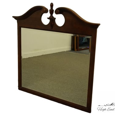 Universal Furniture Carlisle Collection Solid Cherry Traditional Chippendale Style 49x49" Dresser / Wall Mirror 