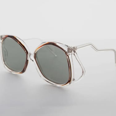 Oversized Polarized 80s Vintage Sunglasses
