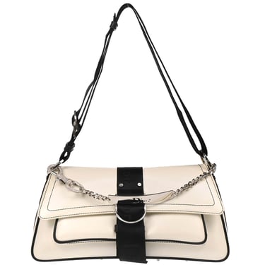 Christian Dior 2003 White Hardcore 2way Shoulder Handbag