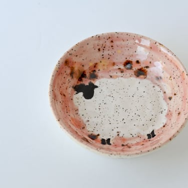 Shallow Sheep Bowl | Handmade Pottery | Handmade Ceramics 
