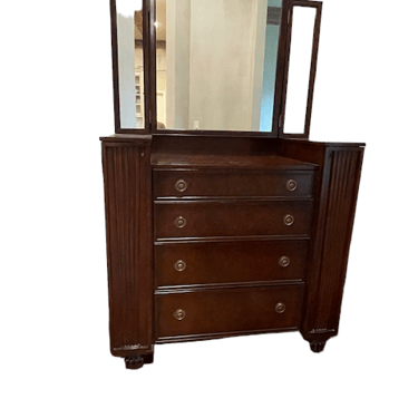 Ralph Lauren Home Beekman Dresser &amp; Trifold Mirror MHB228-26