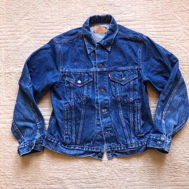 80s Dark Wash Levi’s Jacket Small Medium 