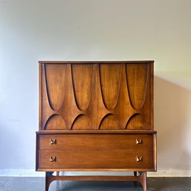 MCM Broyhill Brasilia Highboy Dresser 