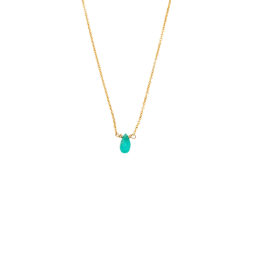 Turquoise Mini Drop Necklace