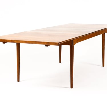 Danish Modern / Mid Century Teak Dining Table — Finn Juhl FD-540 for France + Son — Two Leaves 