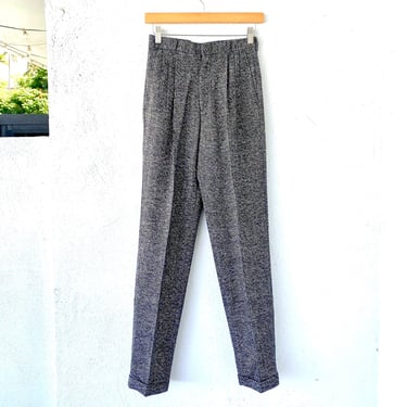 Vintage Christian Dior 80s Textured Pants 