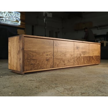 Sylvia Bench, 72"W, Entryway Storage Bench, Living Room Bench, Foyer Bench, Solid Wood Bench (Shown in Walnut) 