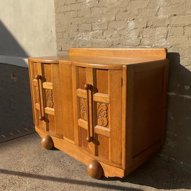 English Art Deco Bar Cabinet