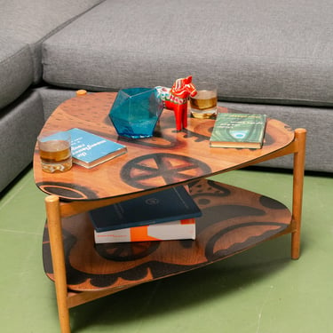 Triangle Coffee Table with Exclusive Design by Cesar Platero