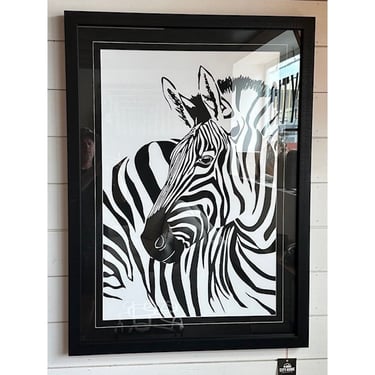 Bold Stripes Zebra Wall Art