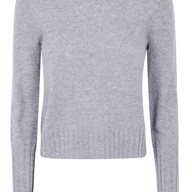Guest In Residence Women "Shrunken" Crew Neck Cashmere Sweater