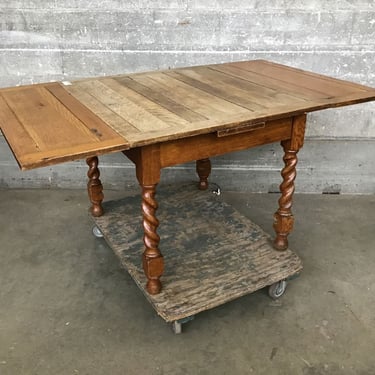 Extendable Oak Kitchen Table (Seattle)