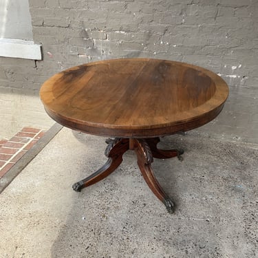 Federal Style Rosewood Tilt Top Table