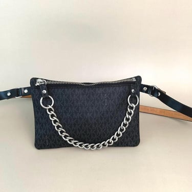 Michael Kors Leather Belt Bag | Crossbody Purse Chic Waist Pack | Micheal Kors Signature Bags | Adorable Bag | Gift For Her | Elegant Bag 