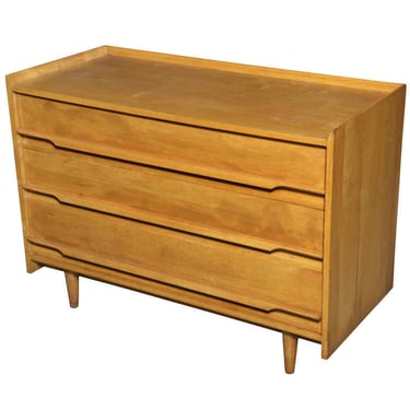 Mid-Century Modern Blonde Dresser