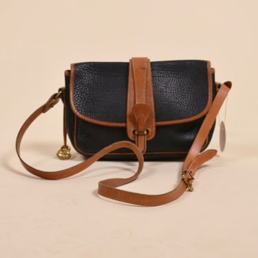 Black and Brown Equestrian Bag By Dooney &amp; Bourke