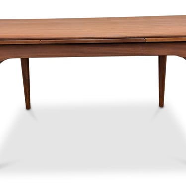 Teak Dining Table w 2 Hidden Leaves - 1124781