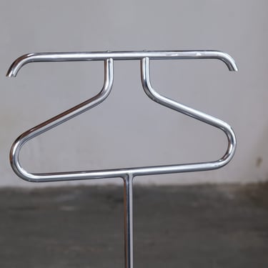 Bauhaus coat rack / valet stand made of steel tubes 