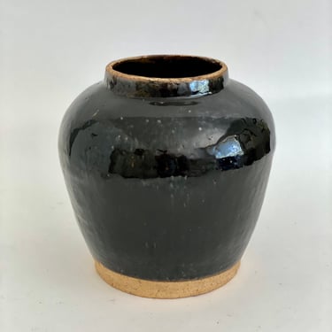 Antique Chinese Black Shanxi Pot 