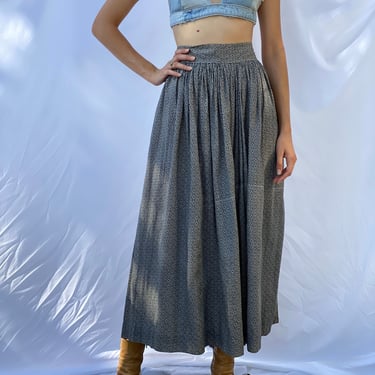 Antique Maxi Skirt / 36