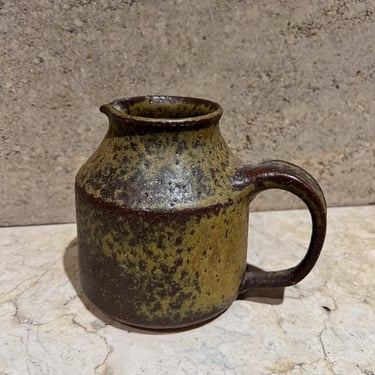 1960s Glazed Pitcher Ceramic Studio Art Pottery Style Doyle Lane 