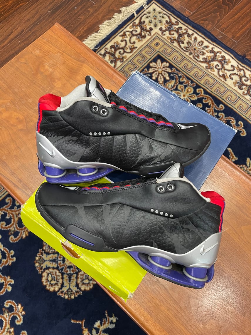 Toronto Raptors Shox Raptor Nike Shox BB4 Raptors Black Jun 2020