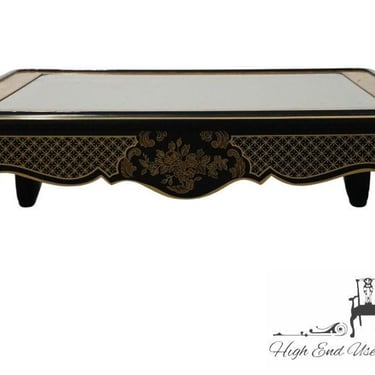 DREXEL HERITAGE Et Cetera Collection Black Lacquered Asian Chinoiserie 42