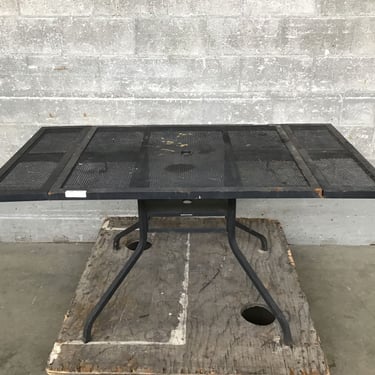 Steel Patio Dining Table w/ Leaves (Seattle)