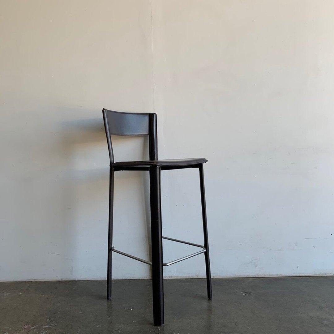 Frag Italian leather bar stools- sold individually | Vintage On Point ...