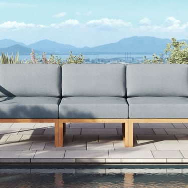 Pacific Teak Outdoor Sofa