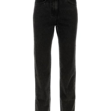 Palm Angels Woman Black Denim Jeans