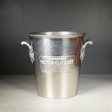 Silver Plate Victor Clicquot Champagne Ice Bucket c.1930-1950
