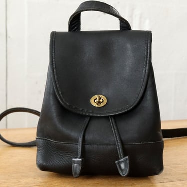 COACH Demi Leather Backpack