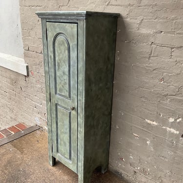 Sponge Painted Cupboard