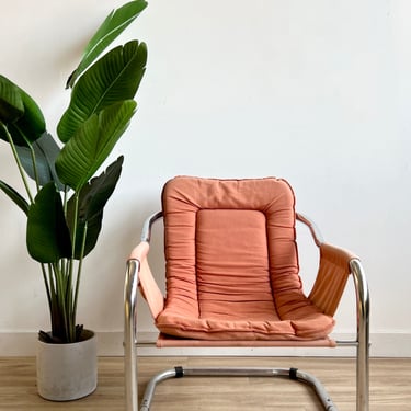 Vintage Mid a century Sling Chair