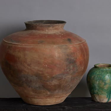 17th Century Majaphit Storage Jar from Jakarta