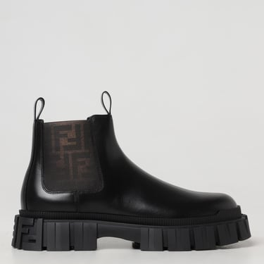 Fendi Boots Men Black