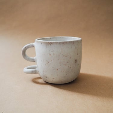 SECONDS SALE // Tandem Mug // Handmade ceramic pottery 