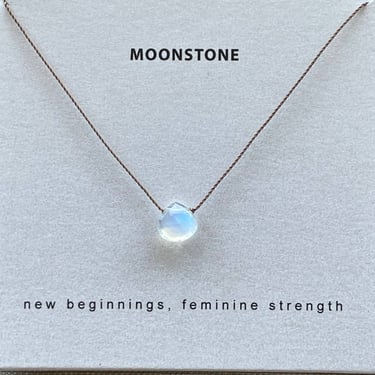 Soulsilk - Rainbow Moonstone - Necklace
