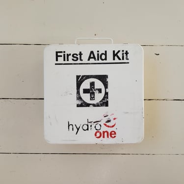 Hydro One Ontario First Aid Kit Vintage 