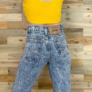 80's Levi's Orange Tab Slim Fit Jeans / Size 24 